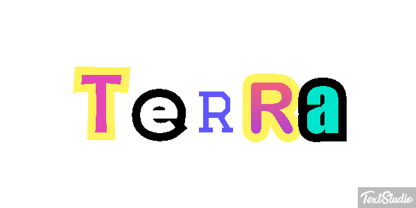 Terra Efecto de texto