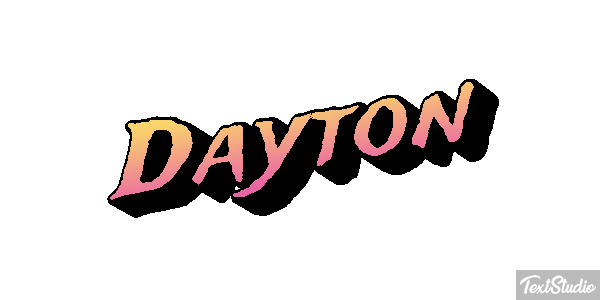 Dayton Effet de texte