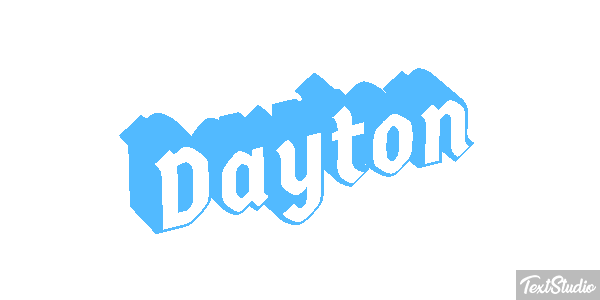 Dayton Effet de texte