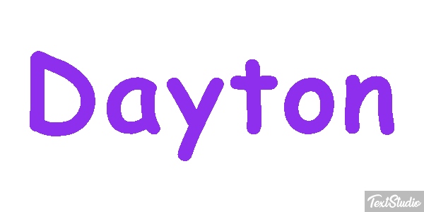 Dayton Effet de texte
