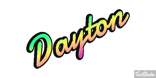 Dayton Effet de texte