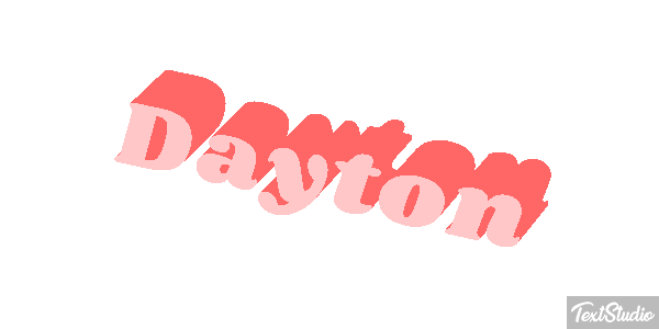 Dayton Effet de texte