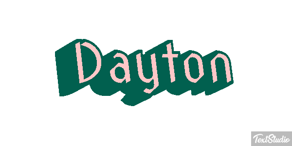 Dayton Effet de texte