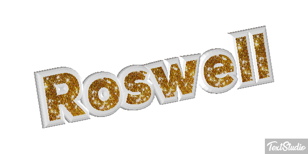 Roswell Effet de texte