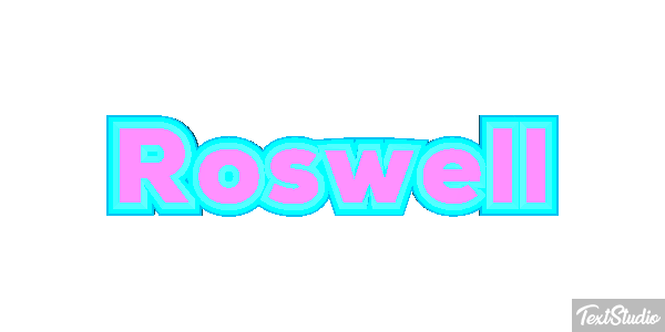 Roswell Effet de texte