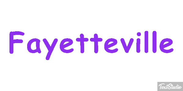 Fayetteville Efekt tekstowy
