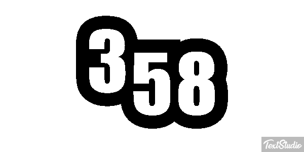 358 Tekst effect