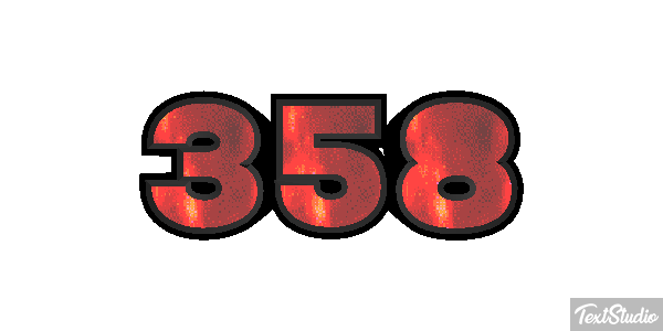 358 Tekst effect
