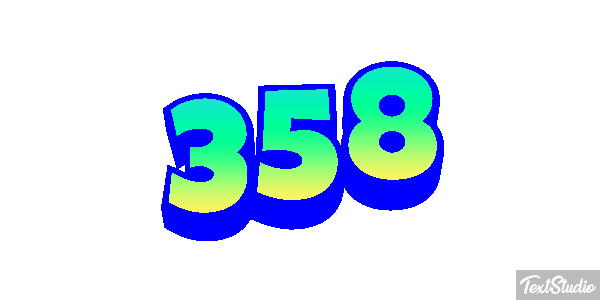 358 Tekst effect