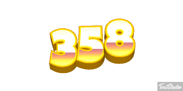 358 Tekst effect
