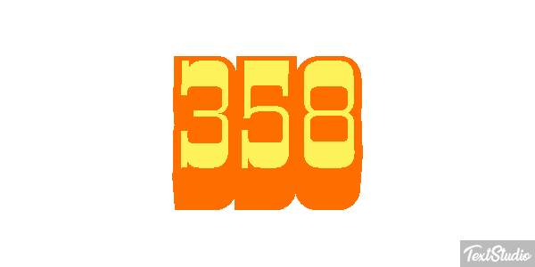 358 Tekst effect