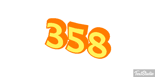 358 Tekst effect