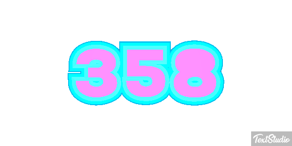358 Tekst effect