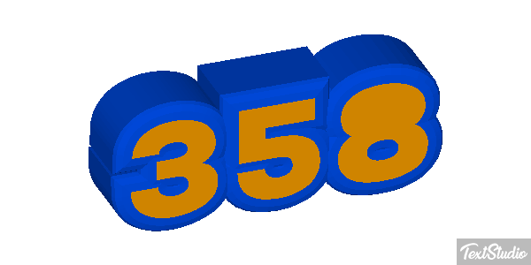 358 Tekst effect