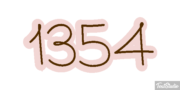1354 Text effect