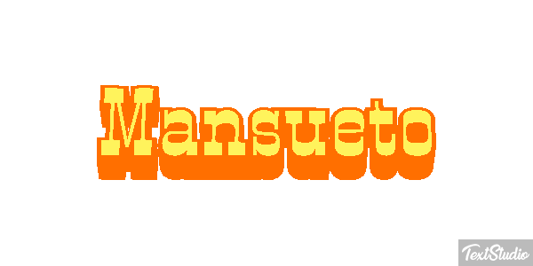 Mansueto Effetto testo