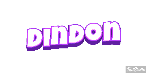 Dindon Text effect