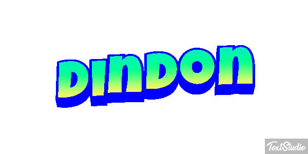 Dindon Text effect