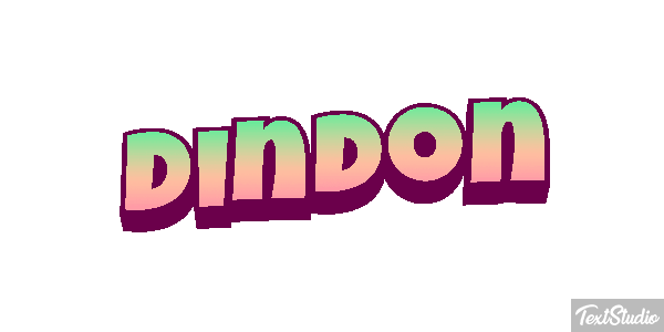 Dindon Text effect