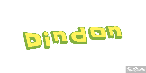 Dindon Text effect