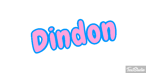 Dindon Text effect