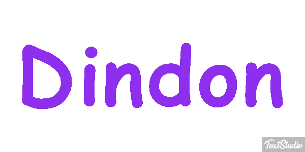 Dindon Text effect