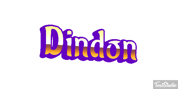 Dindon Text effect