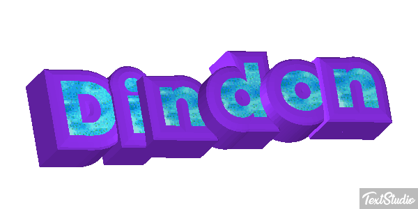 Dindon Text effect