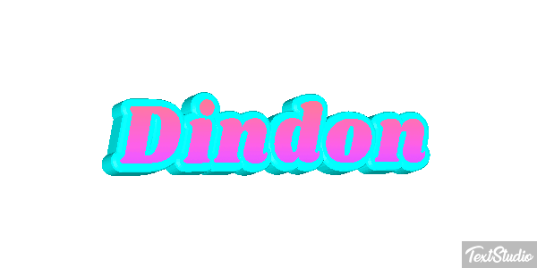 Dindon Text effect