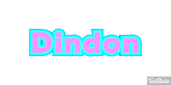 Dindon Text effect