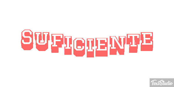 Suficiente Efeito do texto