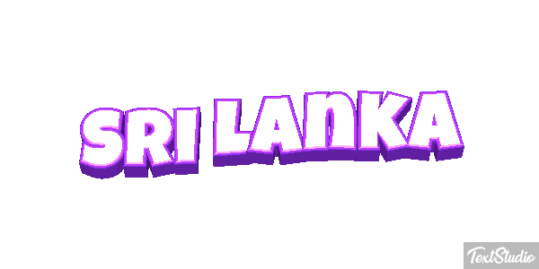 Sri Lanka Text effect
