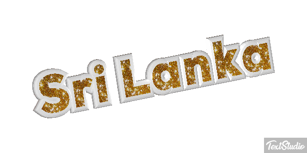Sri Lanka Text effect