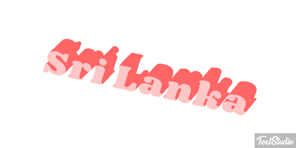 Sri Lanka Text effect