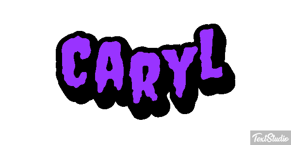 Caryl Текстовый эффект