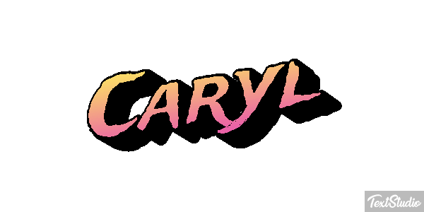 Caryl Текстовый эффект