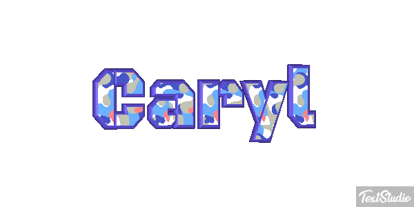 Caryl Текстовый эффект