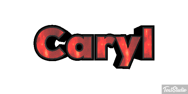 Caryl Текстовый эффект