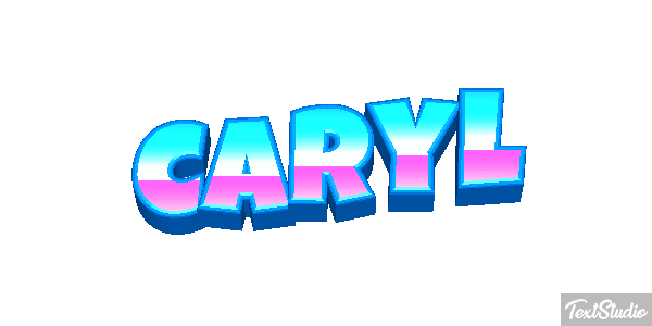 Caryl Текстовый эффект