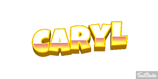 Caryl Текстовый эффект