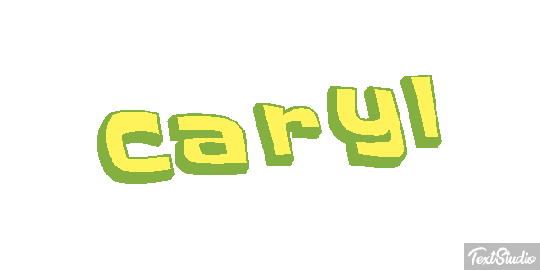 Caryl Текстовый эффект