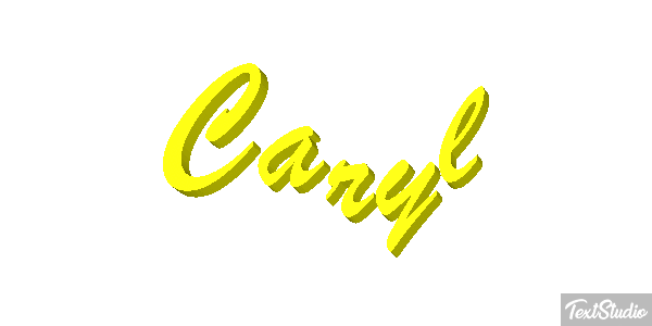 Caryl Текстовый эффект