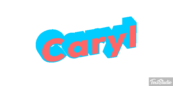 Caryl Текстовый эффект