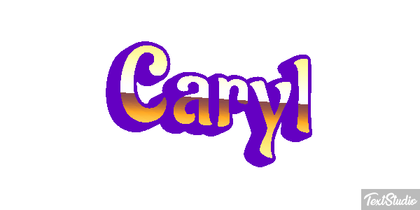 Caryl Текстовый эффект
