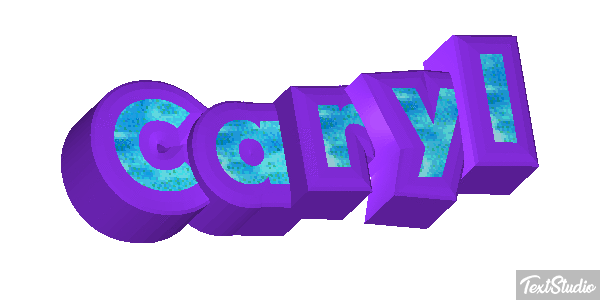 Caryl Текстовый эффект