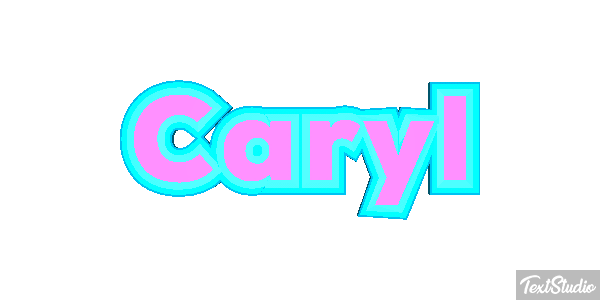 Caryl Текстовый эффект
