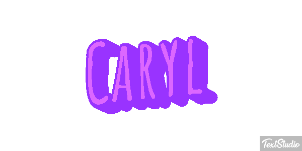 Caryl Текстовый эффект