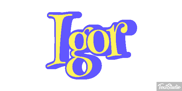 Igor Efekt tekstowy