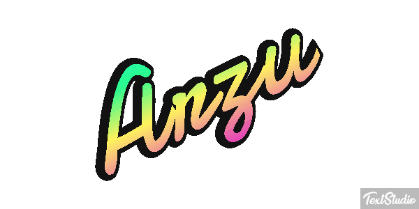 Arzu Текстовый эффект