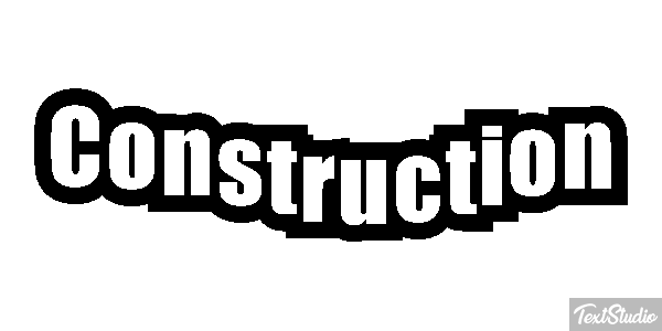 Construction Texteffekt